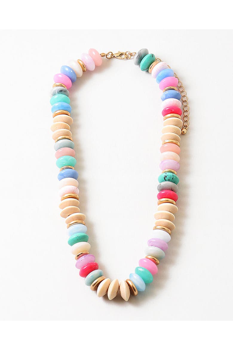 Sugar Rush Necklace, Main, color, Beige