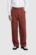 Twisted Tailor Syrah Pinstripe Suit Trousers