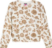 Vince Camuto Floral Cotton Sweater