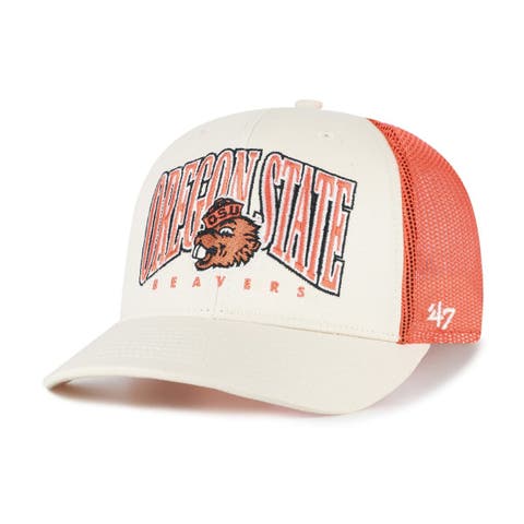 Men's '47  Natural Oregon State Beavers Drawbridge Trucker Adjustable Hat