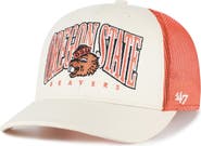 '47 Men's '47 Natural Oregon State Beavers Drawbridge Trucker Adjustable Hat