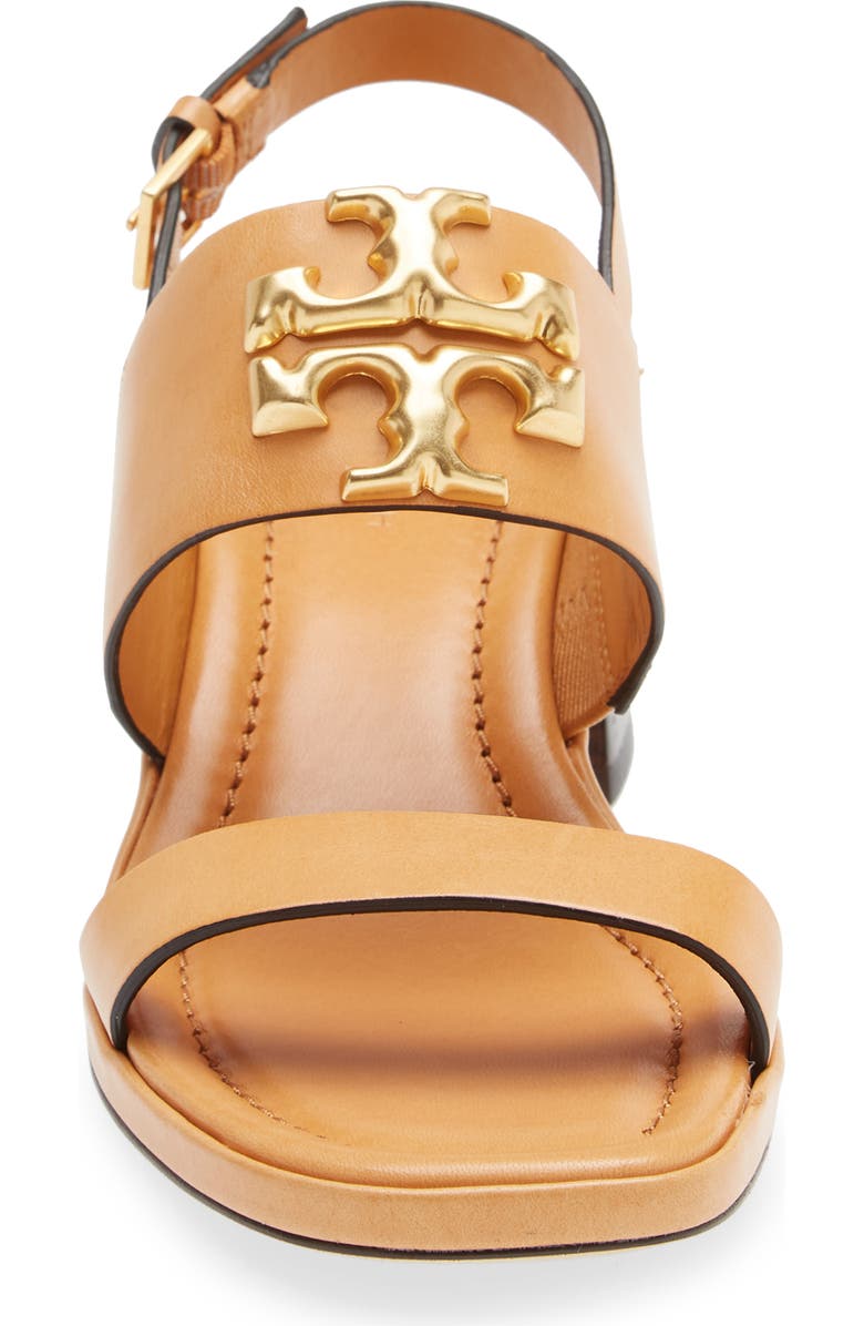 Tory Burch Eleanor Slingback Sandal, Alternate, color, Brandy