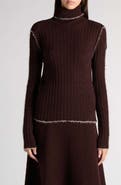 Moncler Virgin Wool Turtleneck Sweater