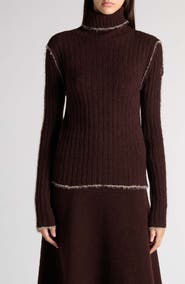 Moncler Virgin Wool Turtleneck Sweater