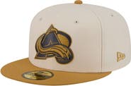 New Era Men's New Era Cream/Tan Colorado Avalanche Colorpack Two-Tone 59FIFTY Fitted Hat