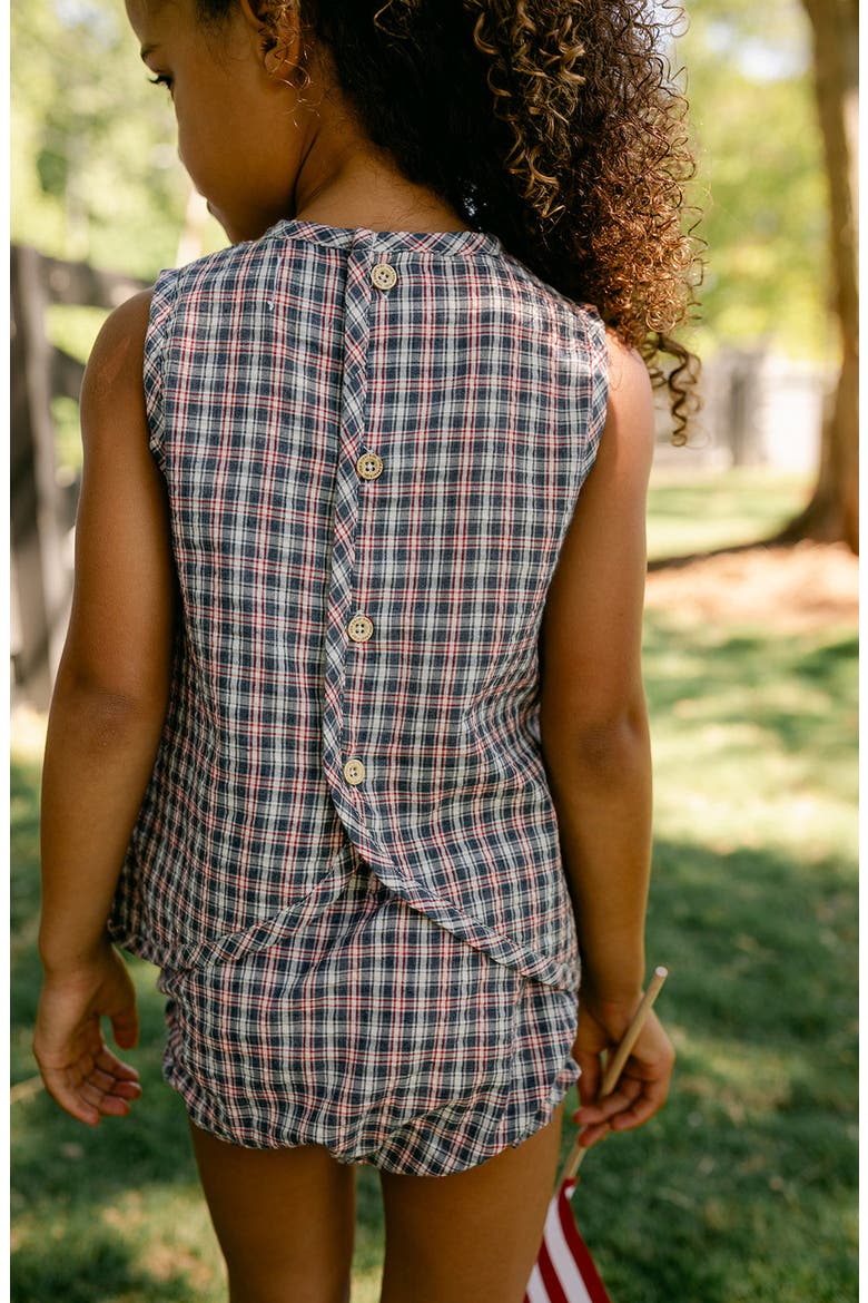 Ellie Set, Alternate, color, Americana Plaid
