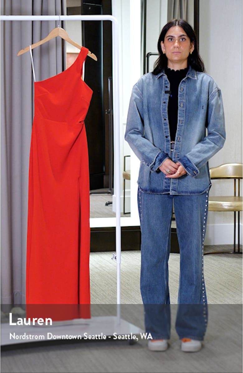 Idyllic Impression One-Shoulder Gown, sales video thumbnail