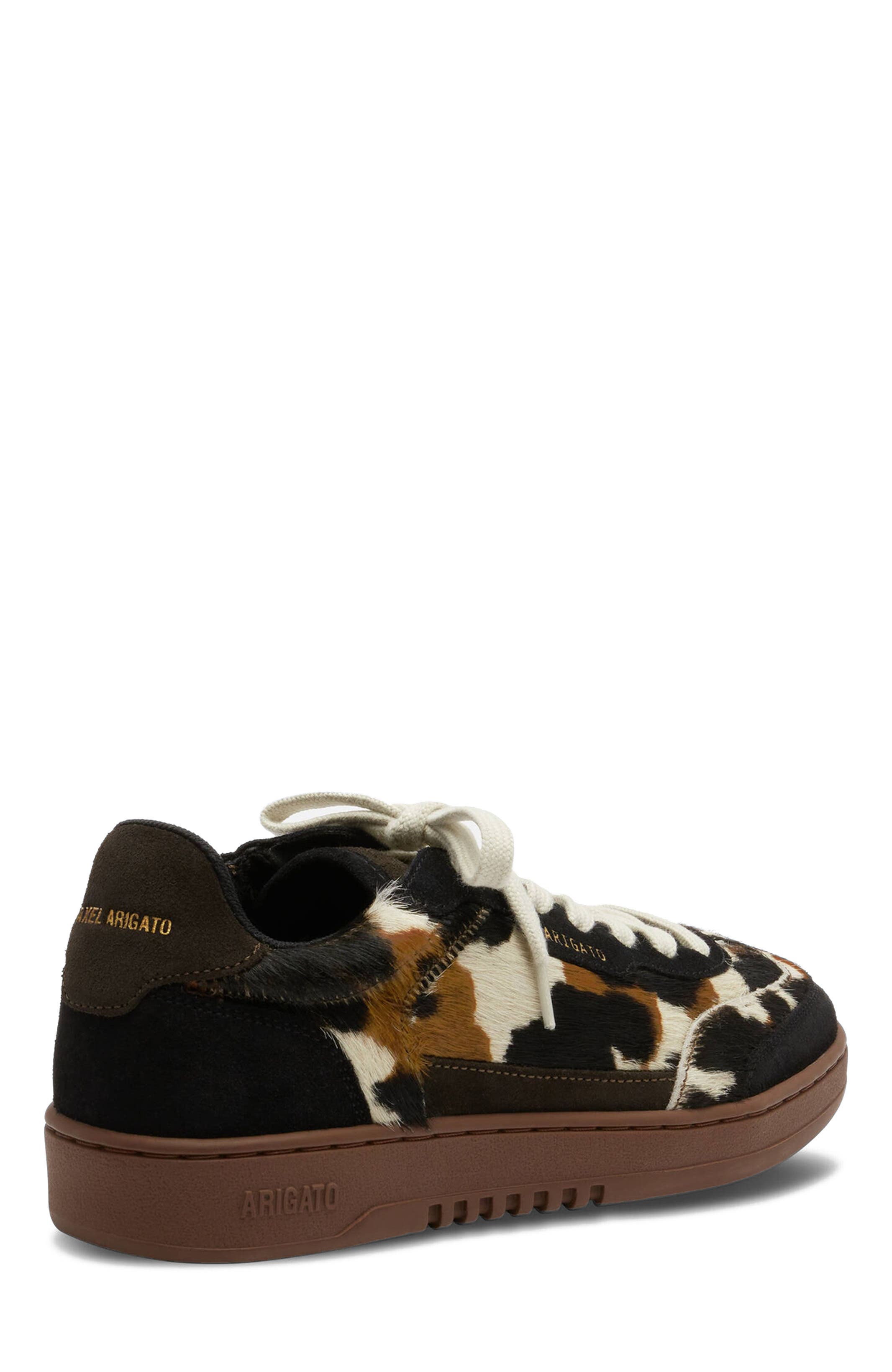Axel Arigato Dice T-Toe Sneaker - Women's, Alternate, color, Dark Brown/Gum