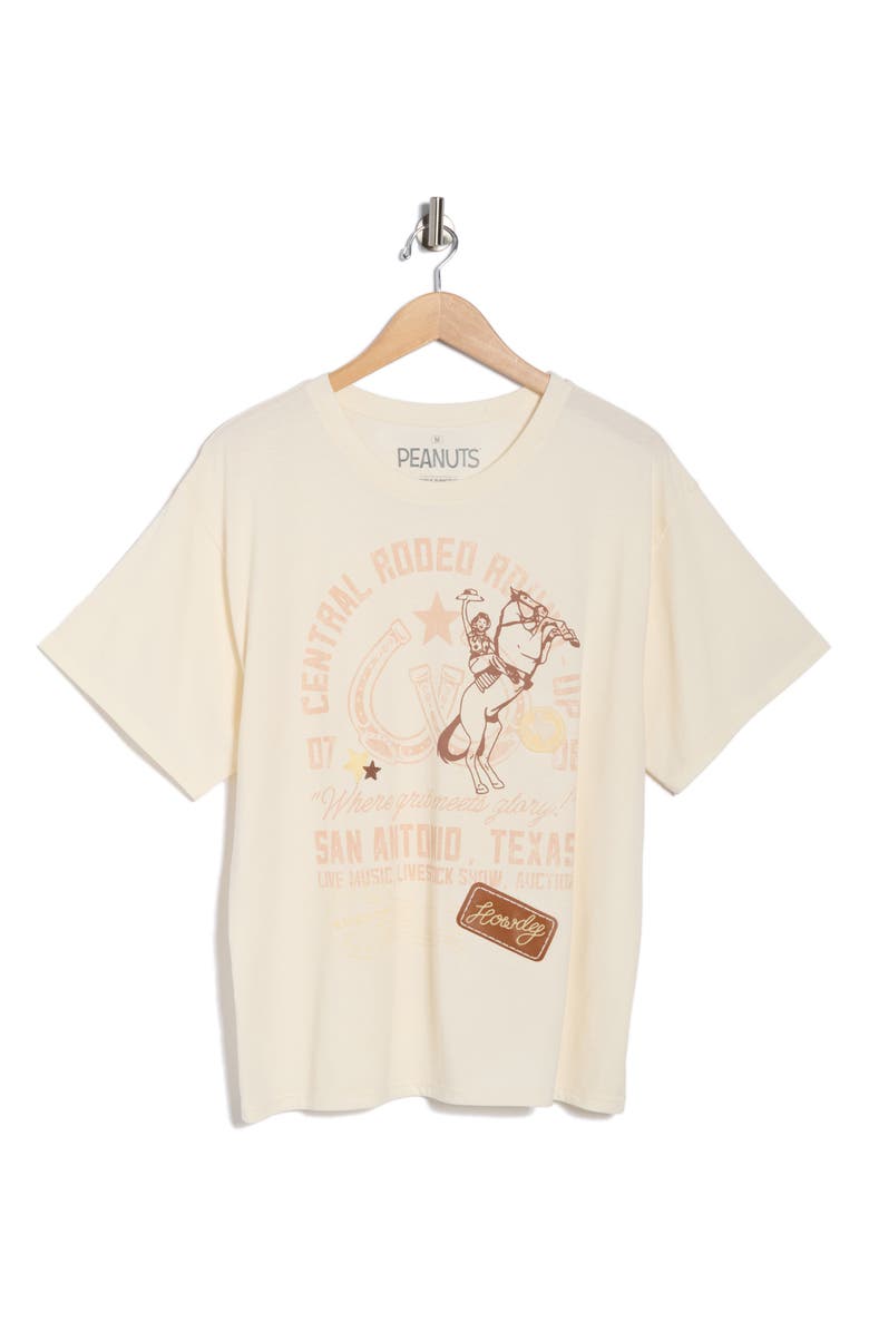 Ripple Junction Rodeo Graphic T-Shirt, Alternate, color, Coconut Milk