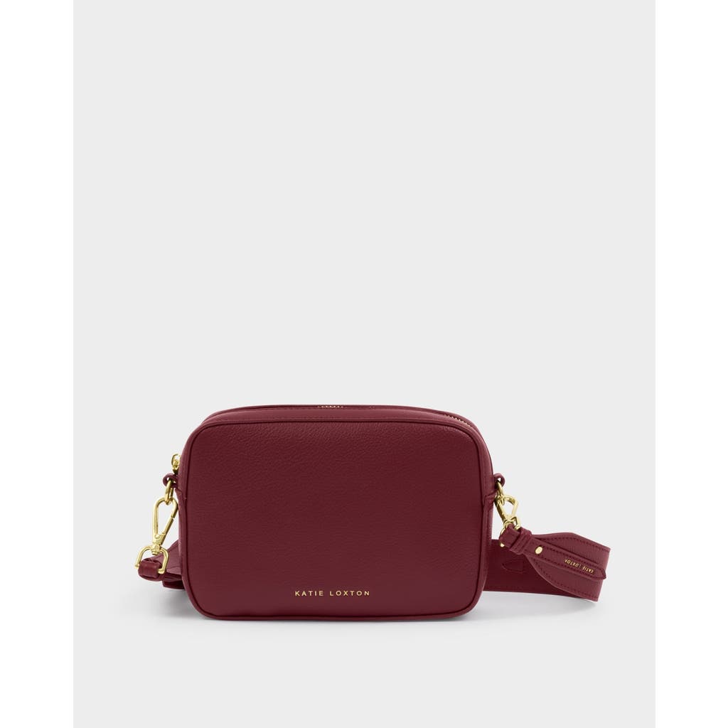 Katie Loxton Avery Small Crossbody Bag In Burgundy
