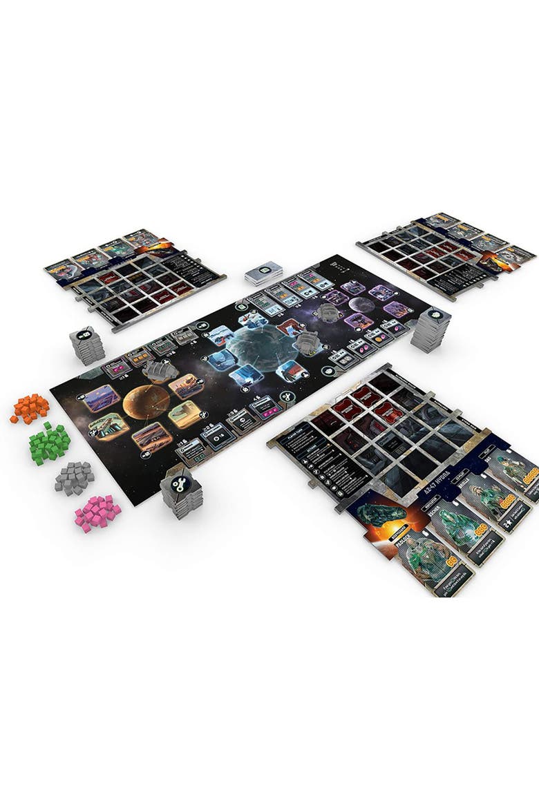 Scorpius Freighter Scifi Tile Placement Game, Alternate, color, Multicolored