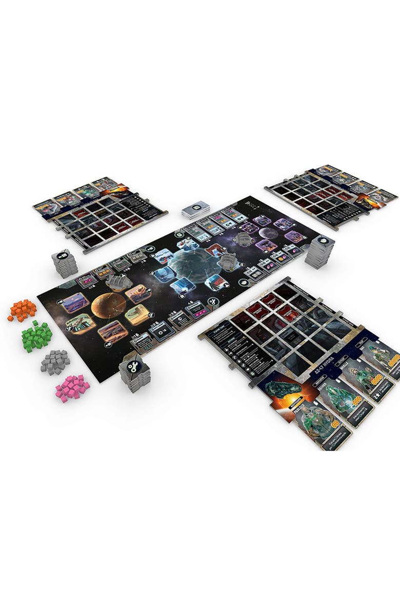 Alderac Entertainment Group (AEG) Scorpius Freighter Scifi Tile Placement Game, Alternate, color, Multicolored