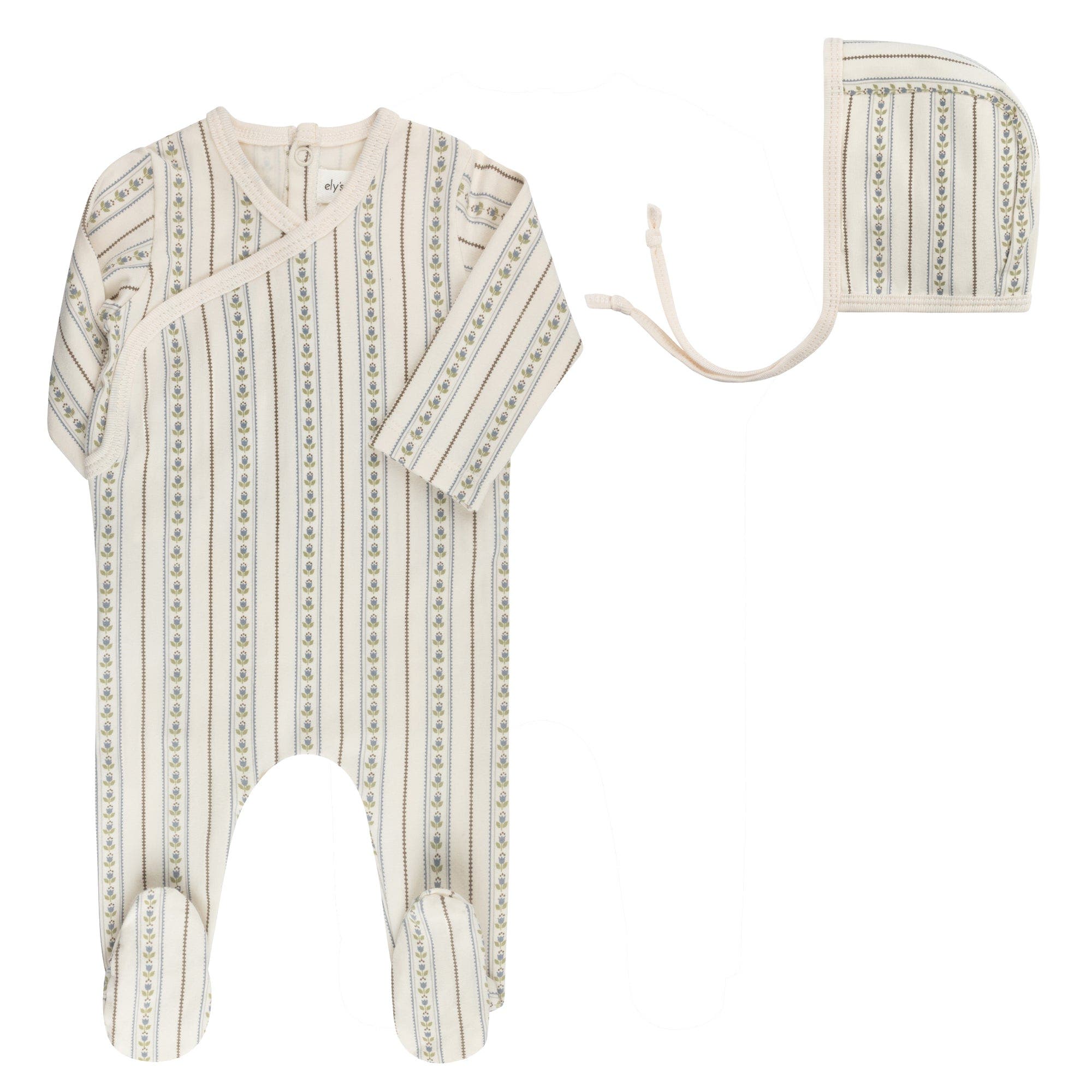 Ivory/Blue