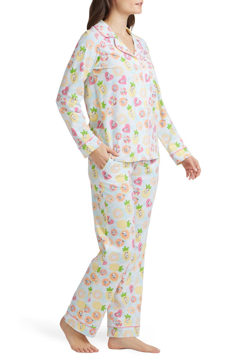 BedHead Pajamas Long Sleeve Print Pajamas, Alternate, color,
