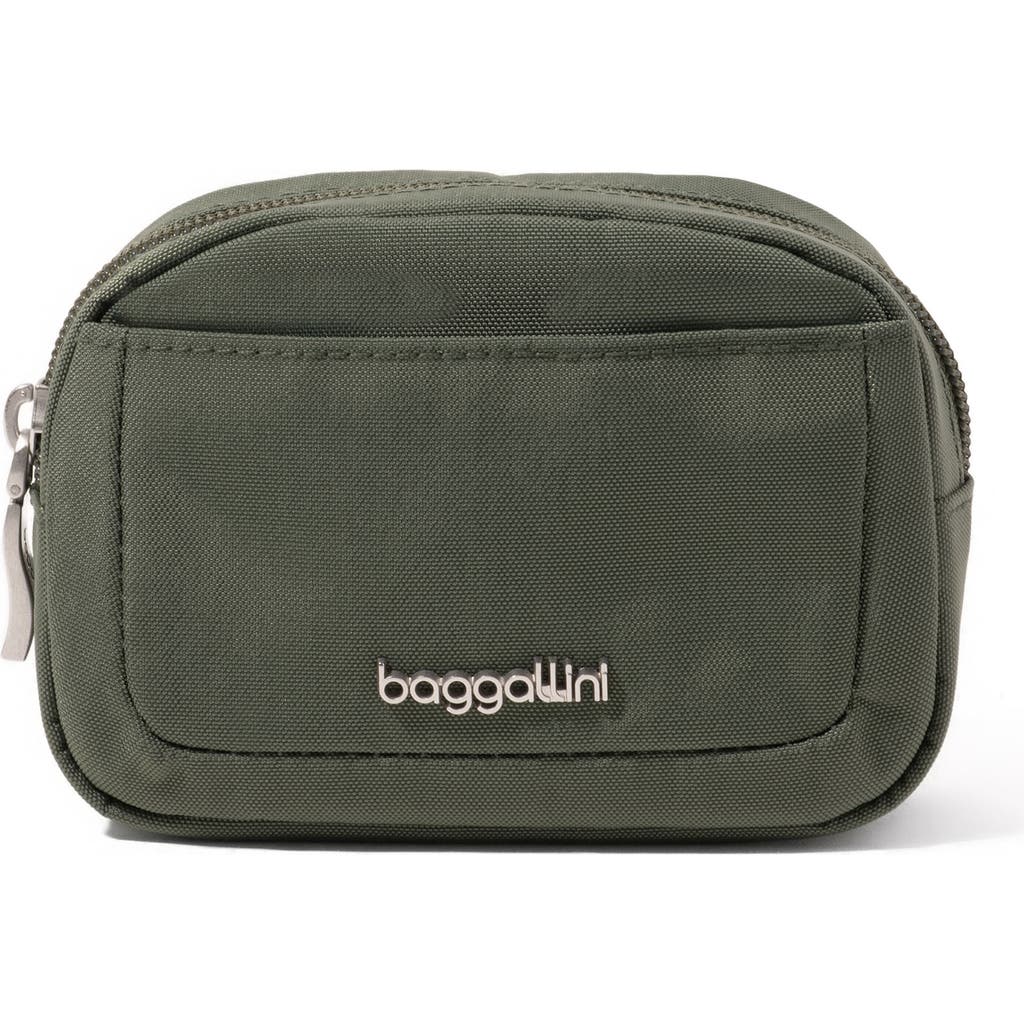 Baggallini Mini Pocket Cosmetic Bag In Green