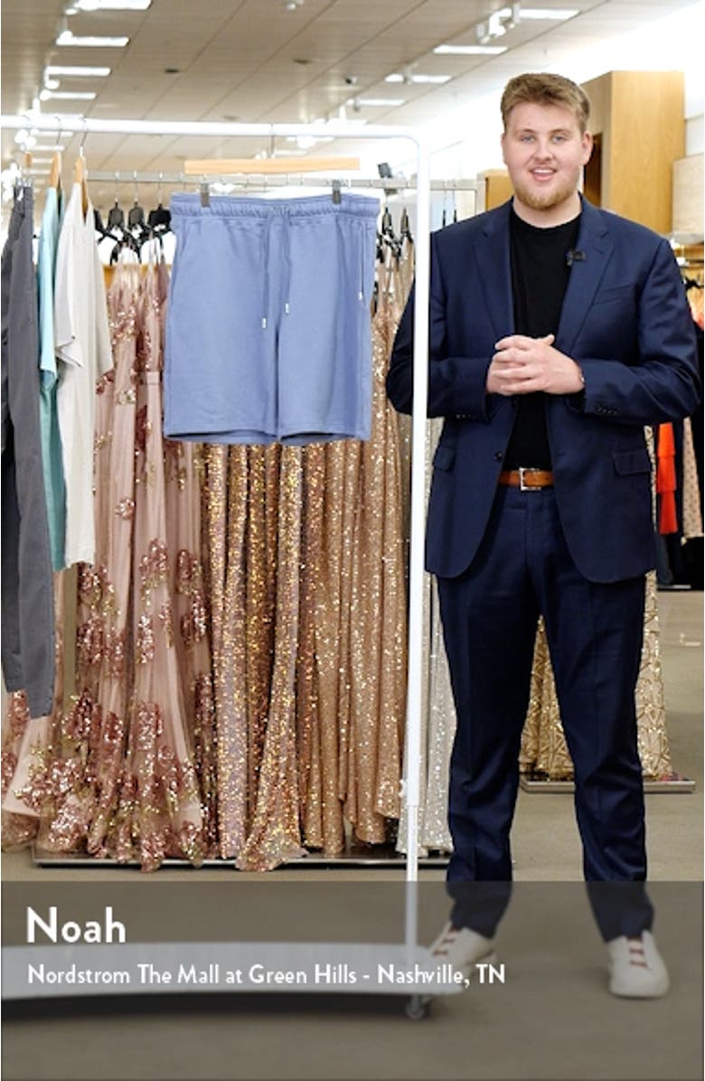 French Terry Drawstring Shorts, sales video thumbnail