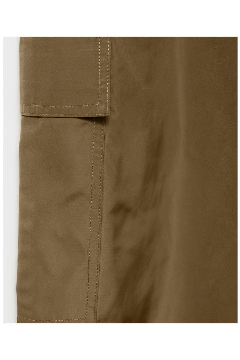 Drawstring Hem Cargo Pants, Alternate, color, KHAKI BROWN