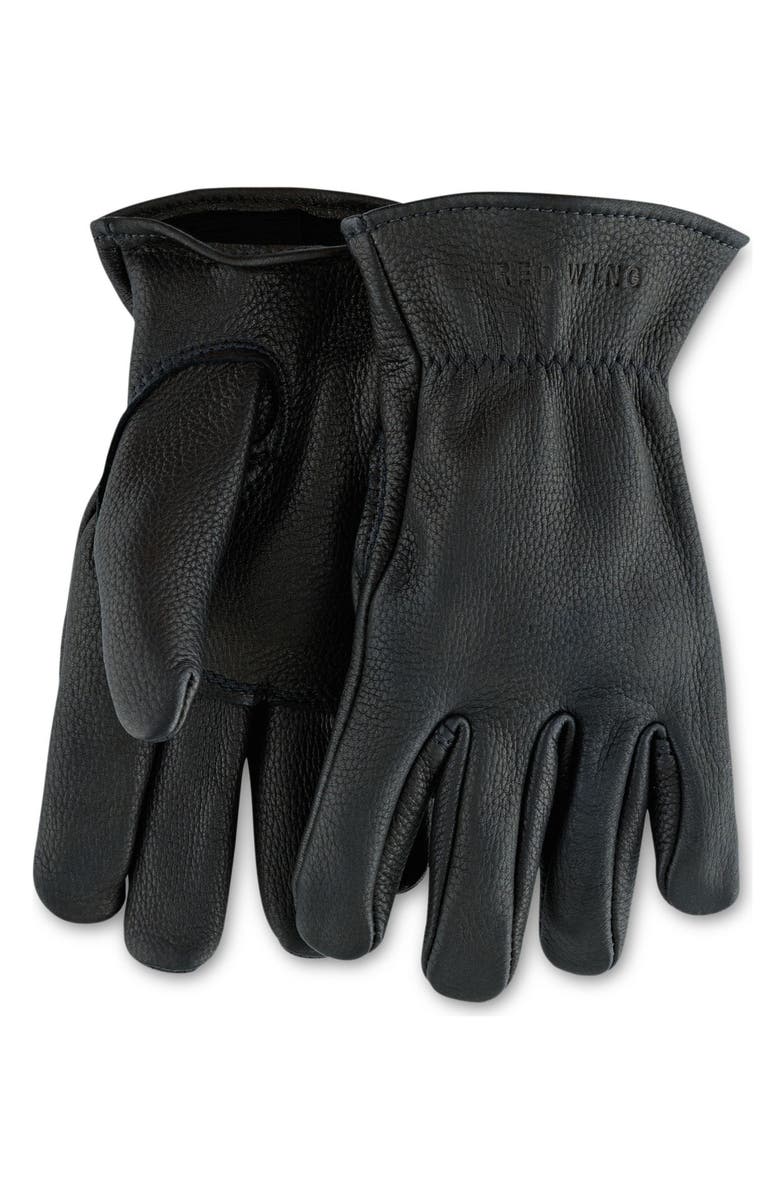 Red Wing Buckskin Leather Gloves, Alternate, color, 