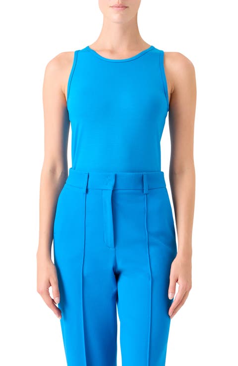 Sleeveless Stretch Modal Top