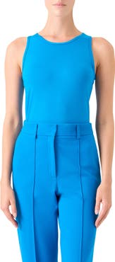 Akris punto Sleeveless Stretch Modal Top