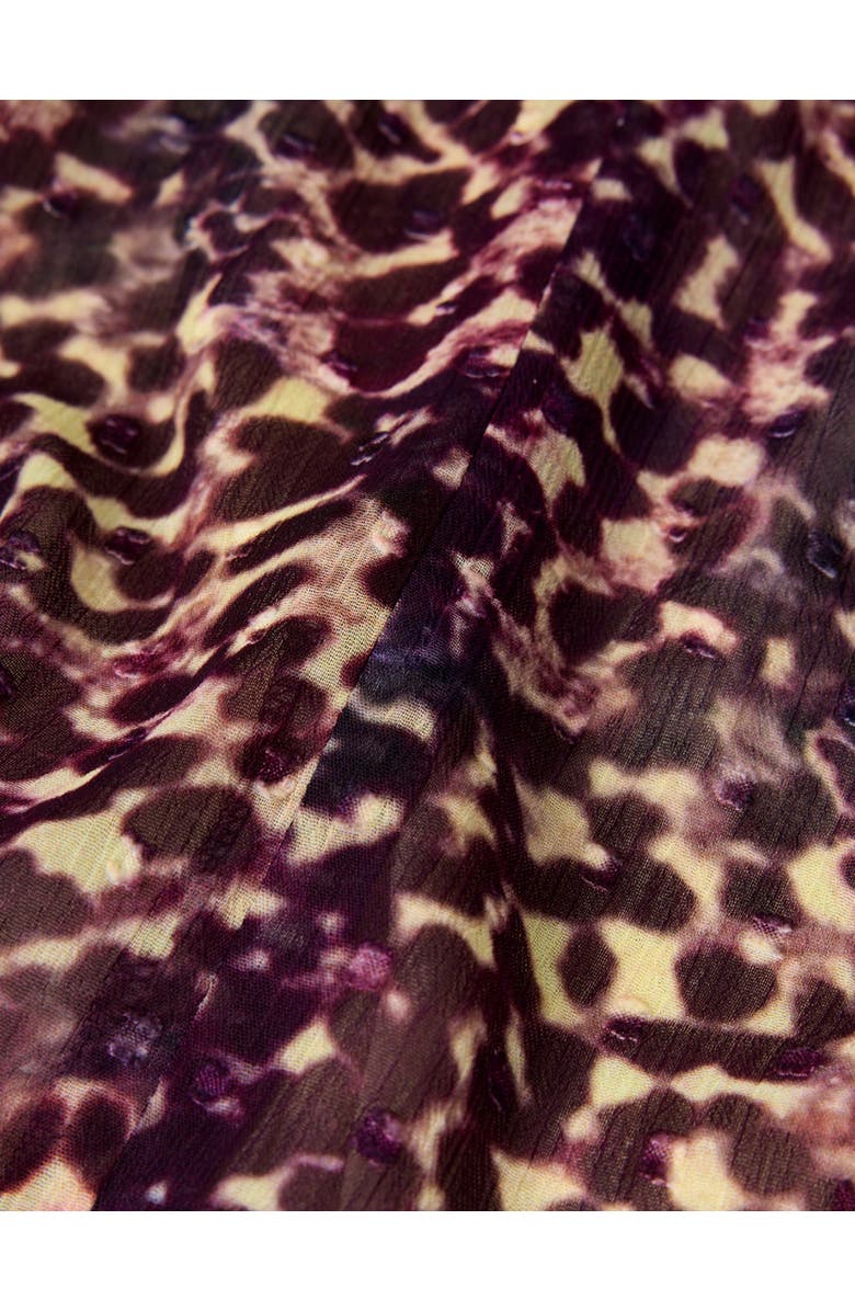 Whistles Orchid Print Dobby Top, Alternate, color, Purp/Multi