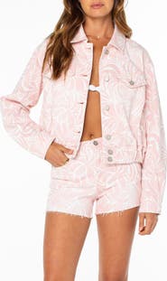 Roxy Up to Putty Denim Jacket