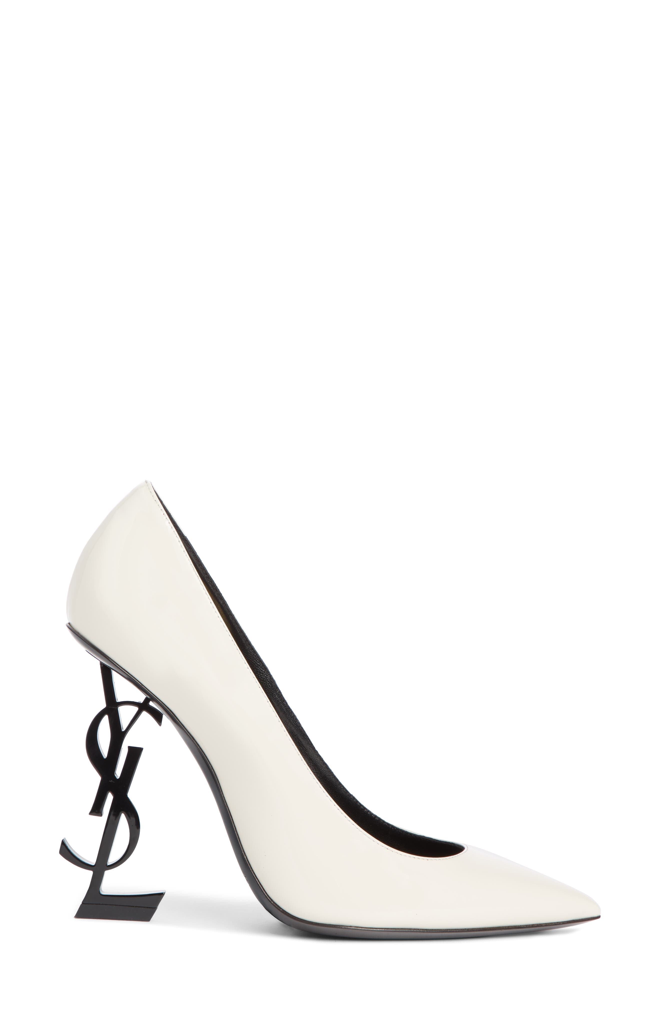 Saint Laurent Opyum YSL Pointed Toe Pump, Alternate, color, 