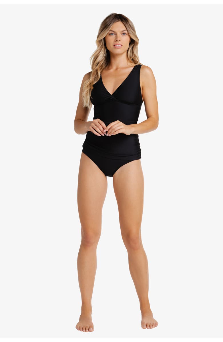 HELEN JON Luna Tankini, Alternate, color, Black