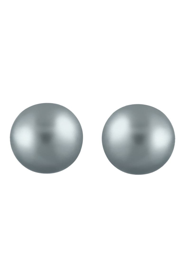 14K Yellow Gold Freshwater Pearl Stud Earrings, Alternate, color, GOLD