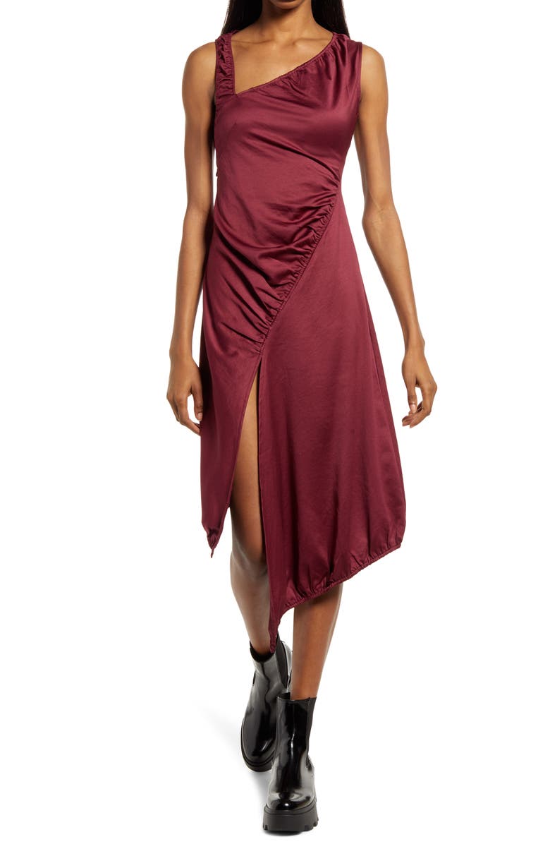 Amy Lynn Front Slit Sleeveless Dress, Main, color, 