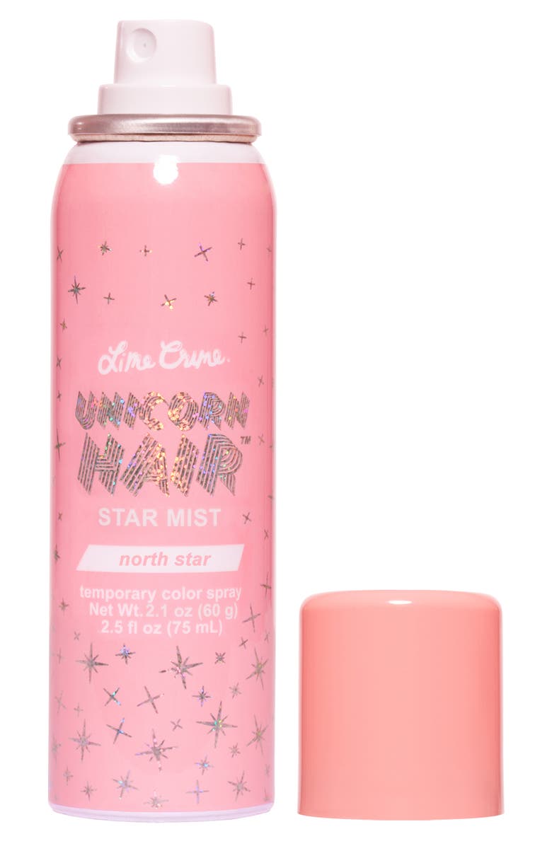 Lime Crime Unicorn Hair Star Glitter Mist, Main, color, 