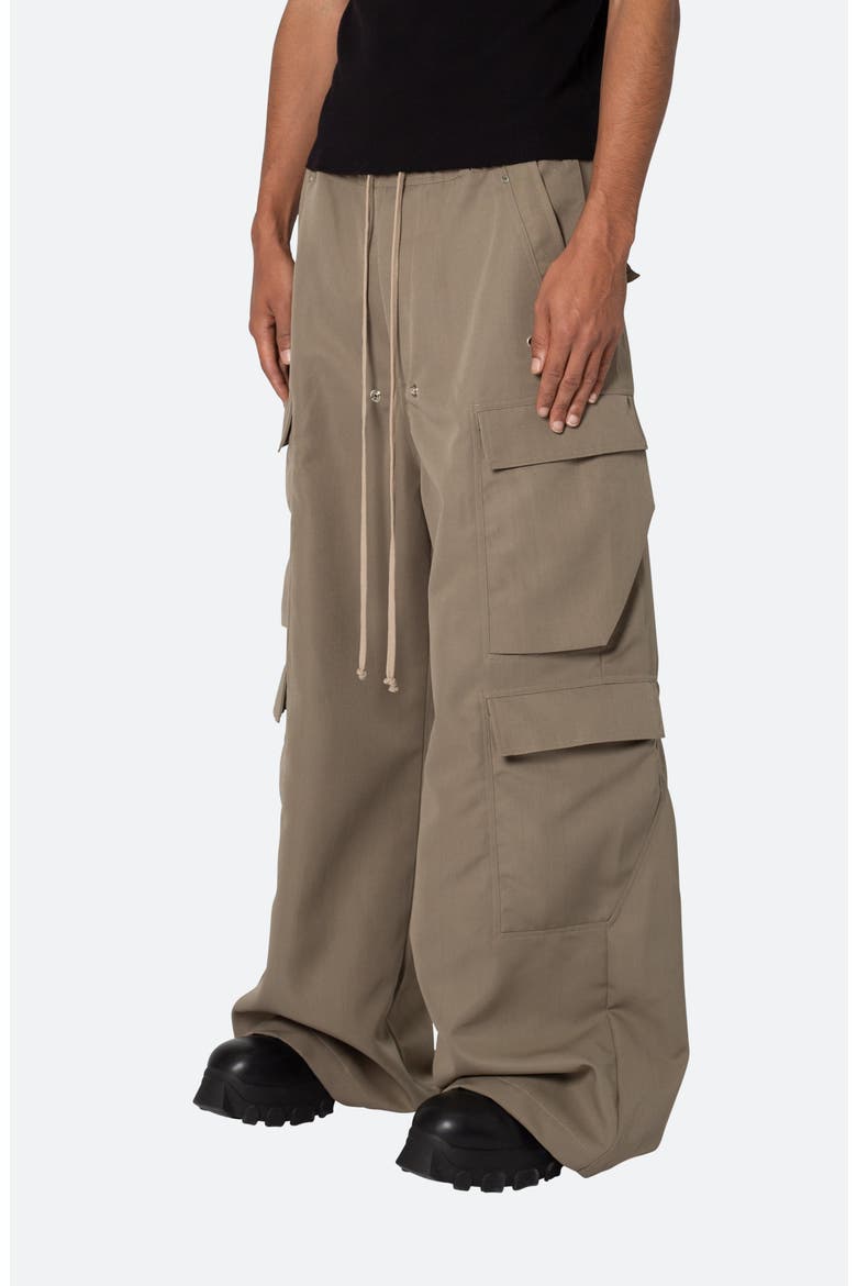 Rave Oversize Double Cargo Pocket Pants, Alternate, color, OLIVE