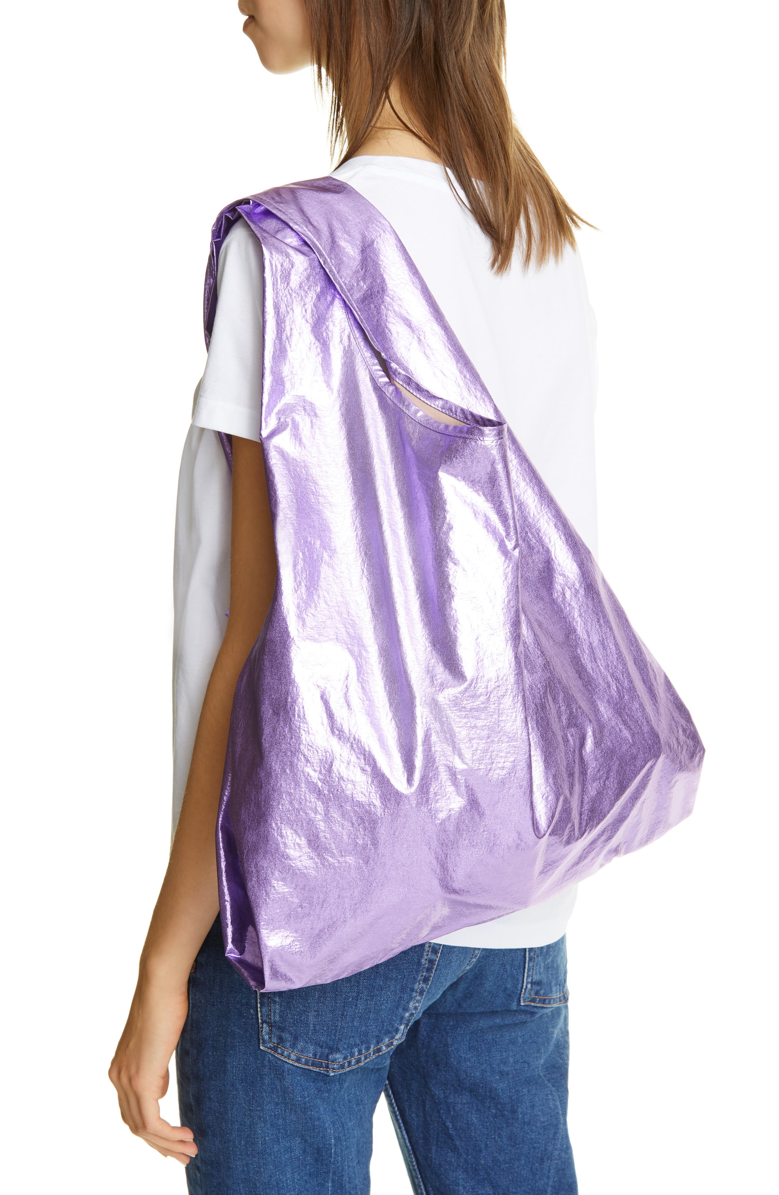 Baggu <sup>®</sup> Standard Baggu Printed Ripstop Nylon Tote, Alternate, color, 