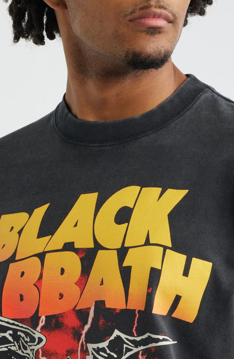 BRAVADO Oversize Black Sabbath Fly Graphic T-Shirt, Alternate, color, Washed Black
