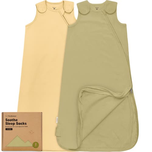 Keababies 2-pack Soothe Sleep Sacks In Avocado