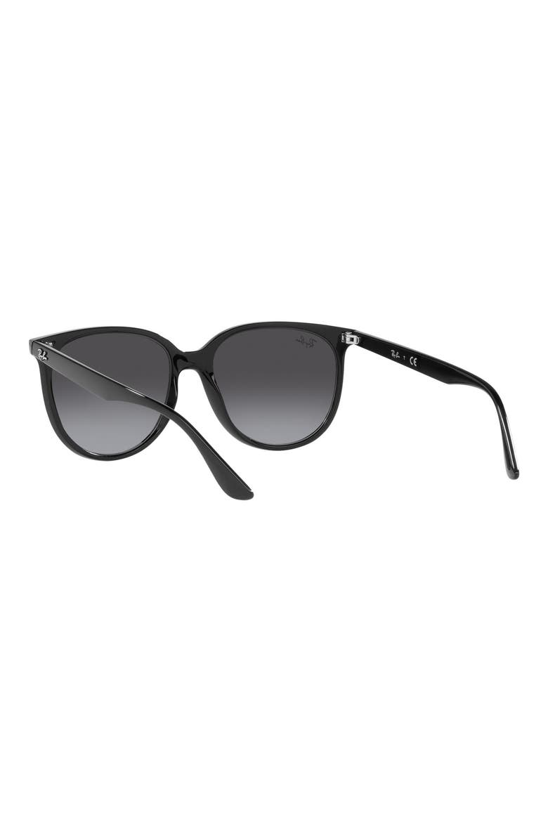 54mm Gradient Square Sunglasses, Alternate, color, BLACK / GREY GRADIENT