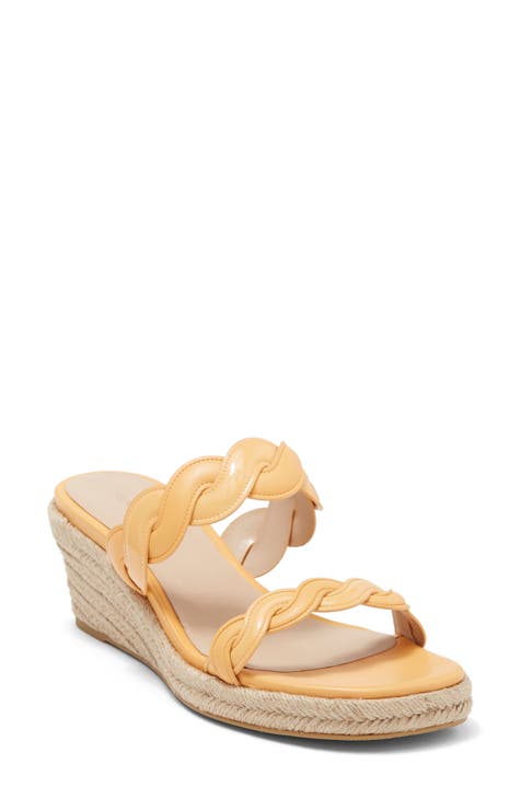 Twist Espadrille Wedge Sandal (Women)