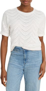 NIC+ZOE Featherknit Linen Blend Cardigan