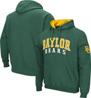 COLOSSEUM Men's Colosseum Green Baylor Bears Double Arch Pullover Hoodie
