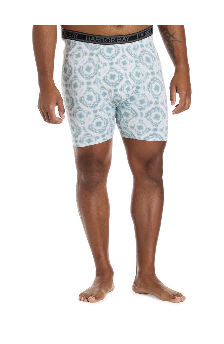 Harbor Bay by DXL Big & Tall Cooling Performance 5 Inch Boxer Briefs, Alternate, color, Arona