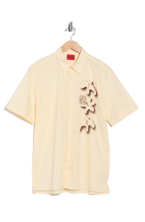 Ebor Short Sleeve Button-Up Shirt
