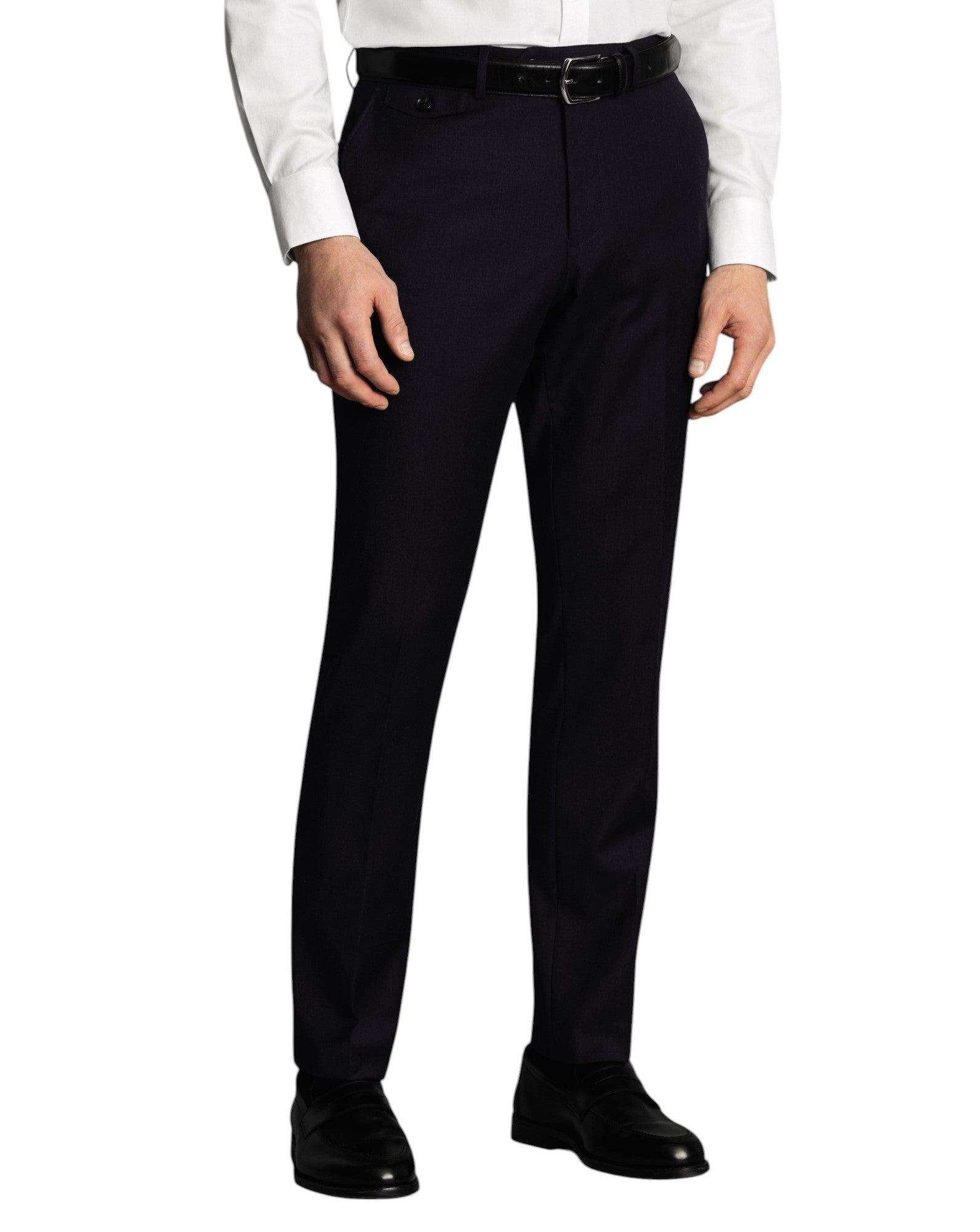 Stretch Wool Trousers - image 3