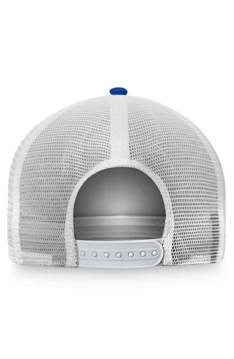 FANATICS Women's Fanatics Branded Navy/White New York Rangers Fundamental Trucker Adjustable Hat, Alternate, color, Royal