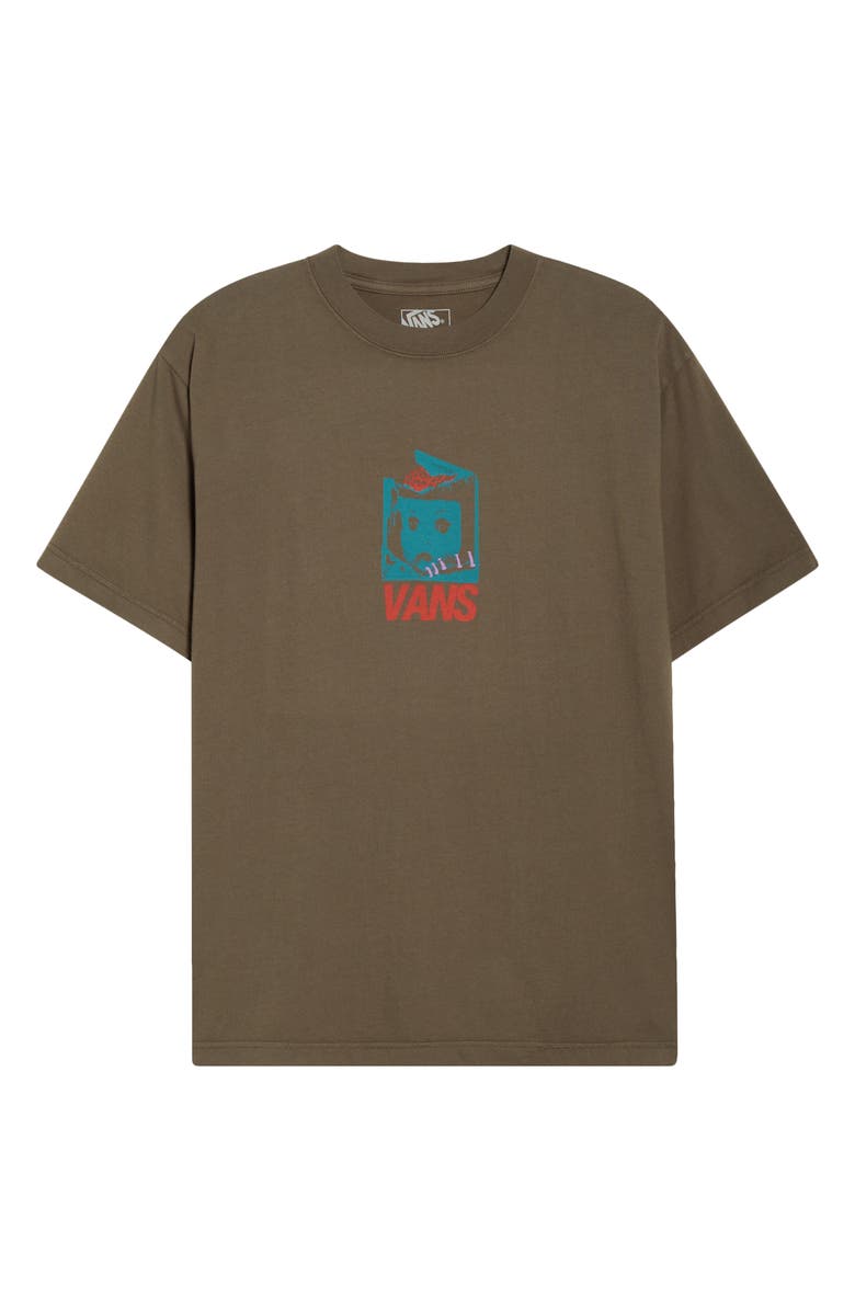 Vans Dollface Graphic T-Shirt, Alternate, color, Turkish Coffee