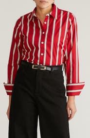 Universal Standard Henning x US Madison Poplin Button-Up Shirt