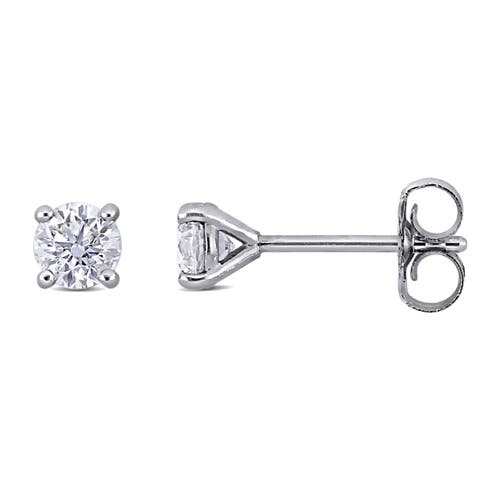 1/2 CTW Lab-Grown Diamond Stud Earrings 14k