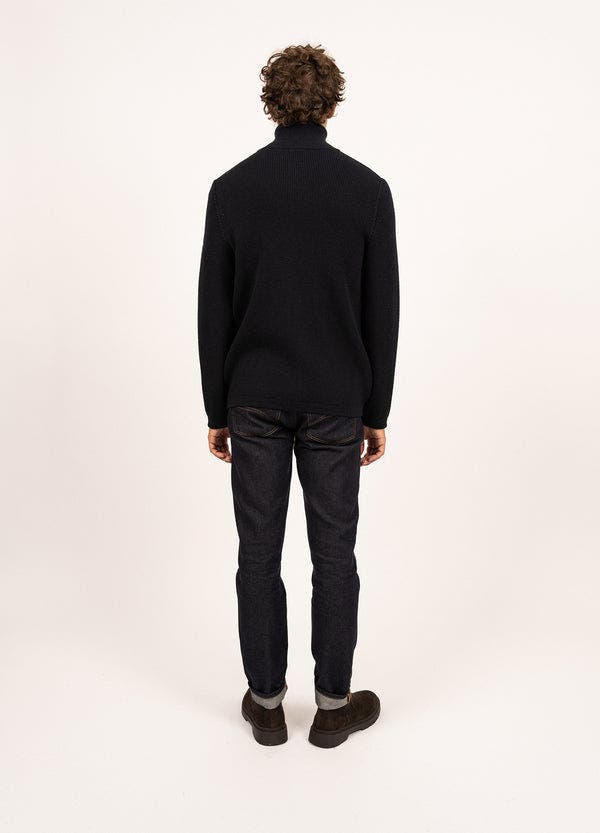 QUIBERON - High Collar Knit Jacket - image 2