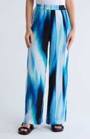 DKNY Linen Blend Pull-On Pants