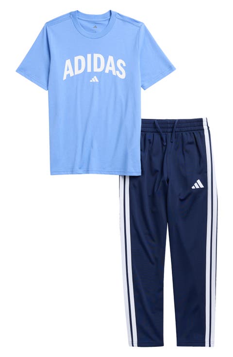 Kids' Graphic T-Shirt & Tricot Pants Set (Big Kid)