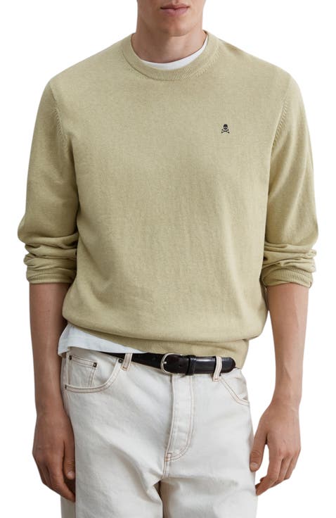 Basic R Contrast Tricot Sweater